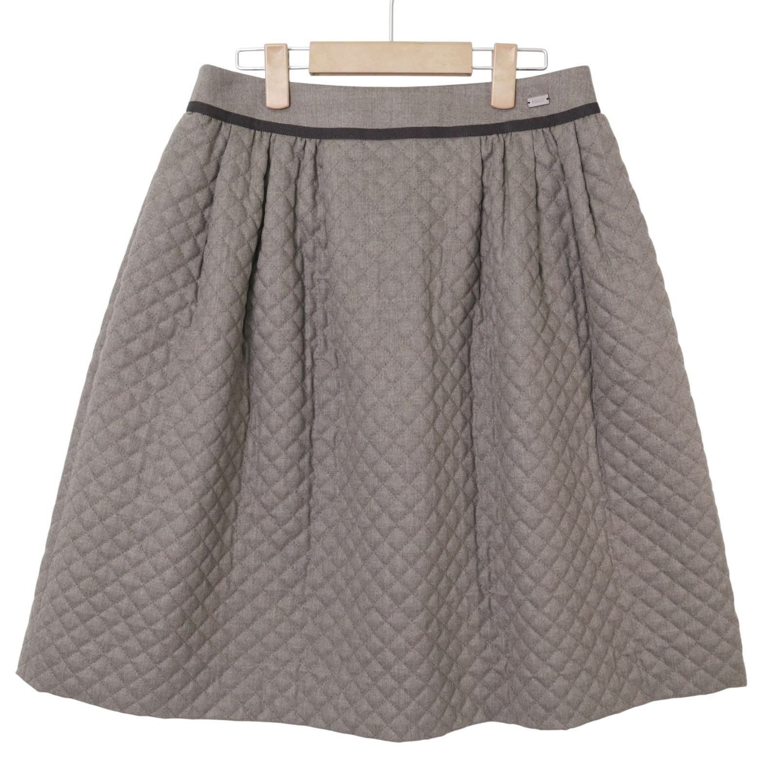 FOXEY BOUTIQUE フォクシーブティック ウール キルティングスカート