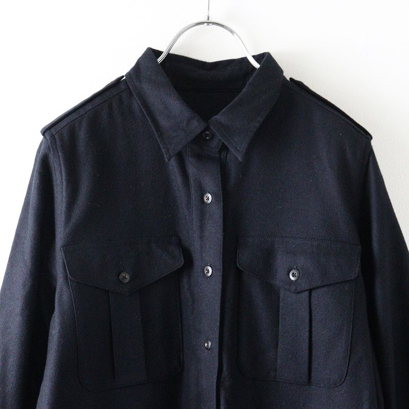 マーガレットハウエル FOX BROTHERS ラップワンピース ウール マーガレットハウエル MARGARET HOWELL フォックスブラザーズ FOX