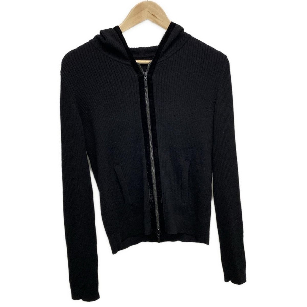 FOXEY(フォクシー) パーカー サイズ40 M レディース - 36556 黒 長袖