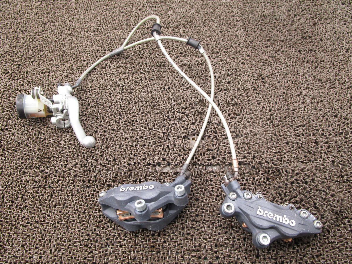 ドカティ モンスターS 2 R 1000 キャリパー マスター A 9656 レバー フロント BREMBO 動画有 インジェクション