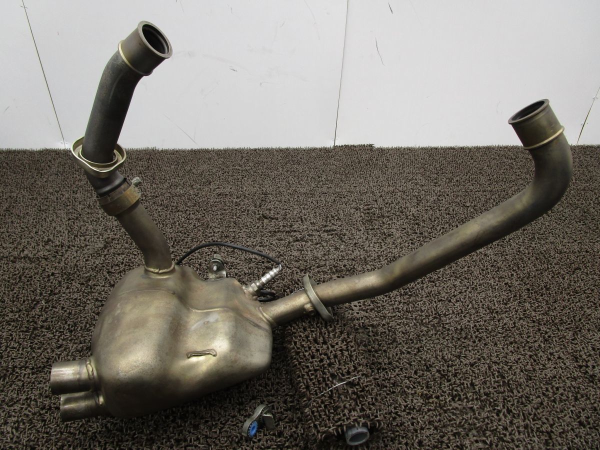 ドカティ モンスターS 2 R 1000 エキパイ A 9612 マフラー ドゥカティ DUCATI 動画有 FI インジェクション