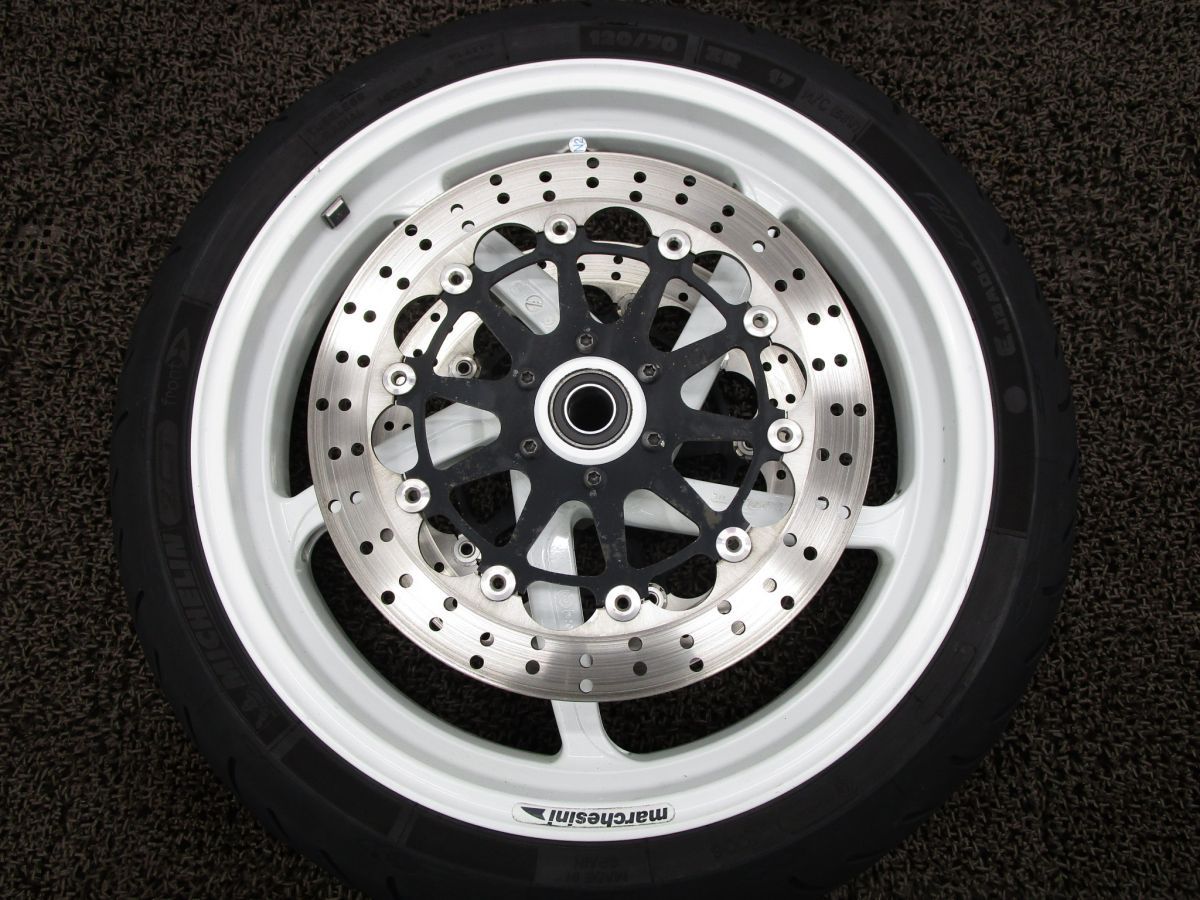 ドカティ モンスターS 2 R 1000 フロントホイール ディスク A 9607 BREMBO DUCATI 動画有 インジェクション