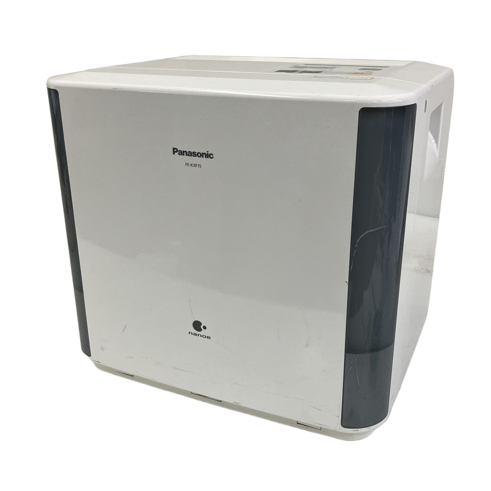 【中古】FE-KXF15-W Panasonic 加湿器 （未使用フィルター付） Panasonic FE-KXF15-W パナソニック 気化式加湿器 2017 中古 T10728830
