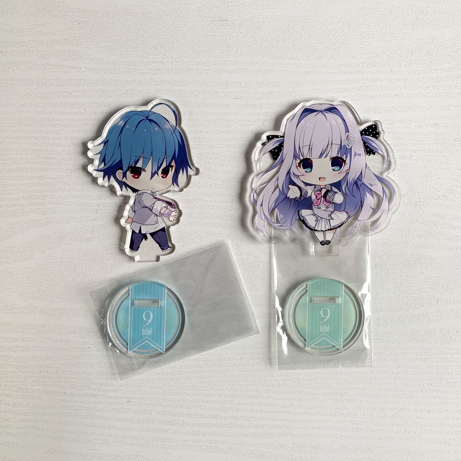 9-nine- アキバ祭2020 ぱれっと アクリルスタンド 香坂春風 ＆ 深沢与