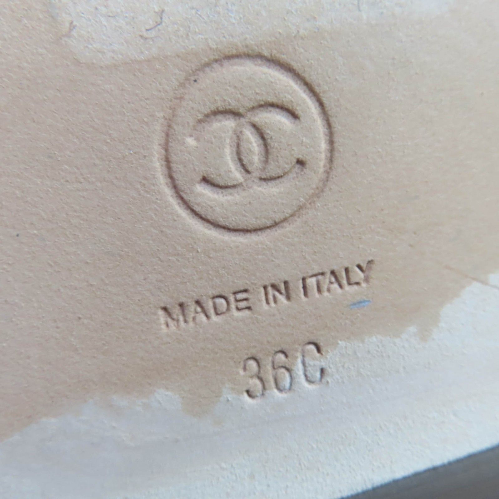 美品☆CHANEL シャネル G32251 ココマーク レザー切替デザイン ロング