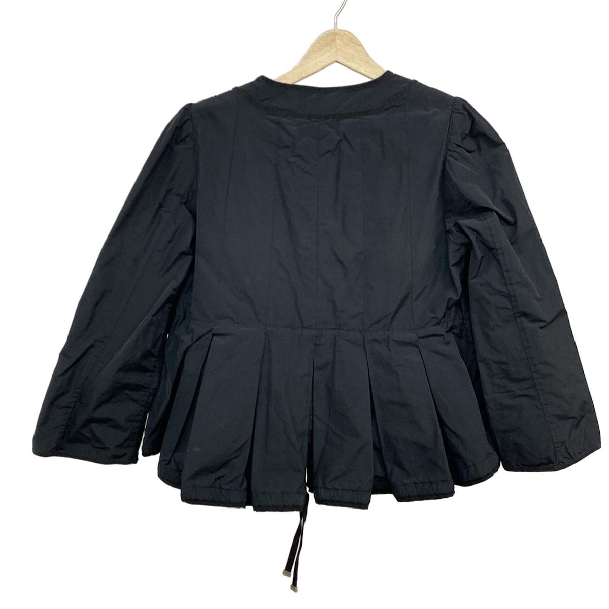 MONCLER(モンクレール) ブルゾン サイズ1 S レディース ABRICOT 黒