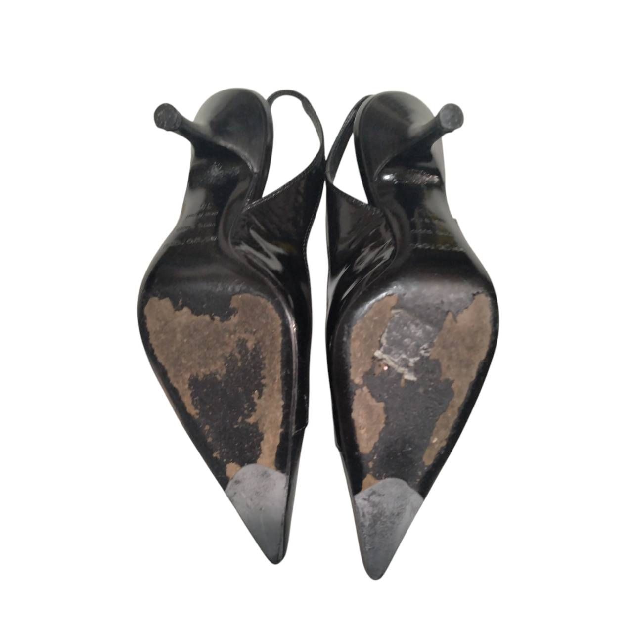 RE338 SERUGIOROSSI セルジオロッシ ピンヒールミュール トンガリトゥ