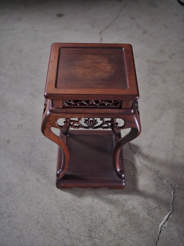 唐木の素敵な花台 昭和中期 古録展 送料無料 中古 品番K23412 - メルカリ