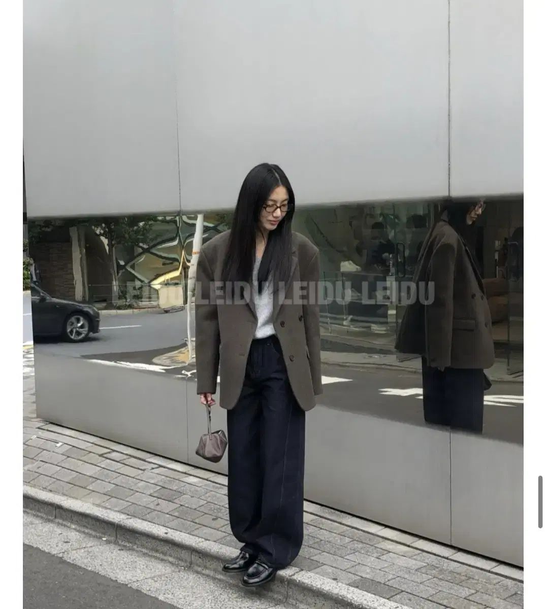 BR ブランチ TOKYO 東京 生デニム カーブパンツ 裏起毛