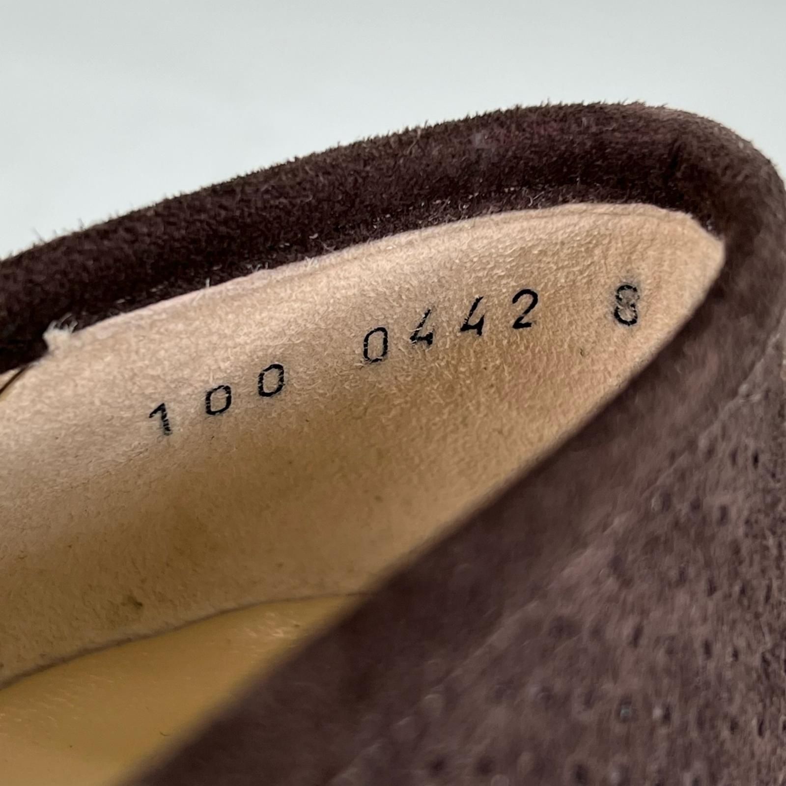 未使用品△GUCCI グッチ 100 0442 スウェードレザー ホースビット