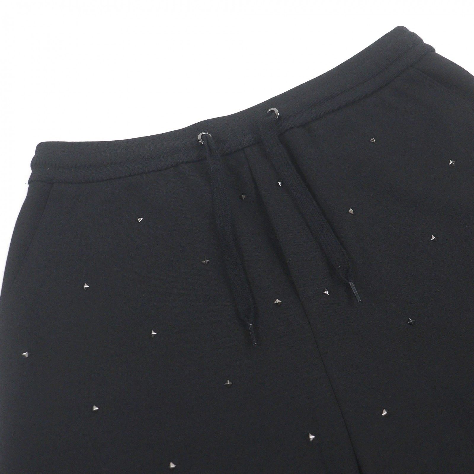 極美品　VALENTINO　バレンティノ　スウェット　パンツ　ブラック　黒　S VALENTINO ヴァレンティノ VLTN ロゴスウェットパンツ ブラック sizeL