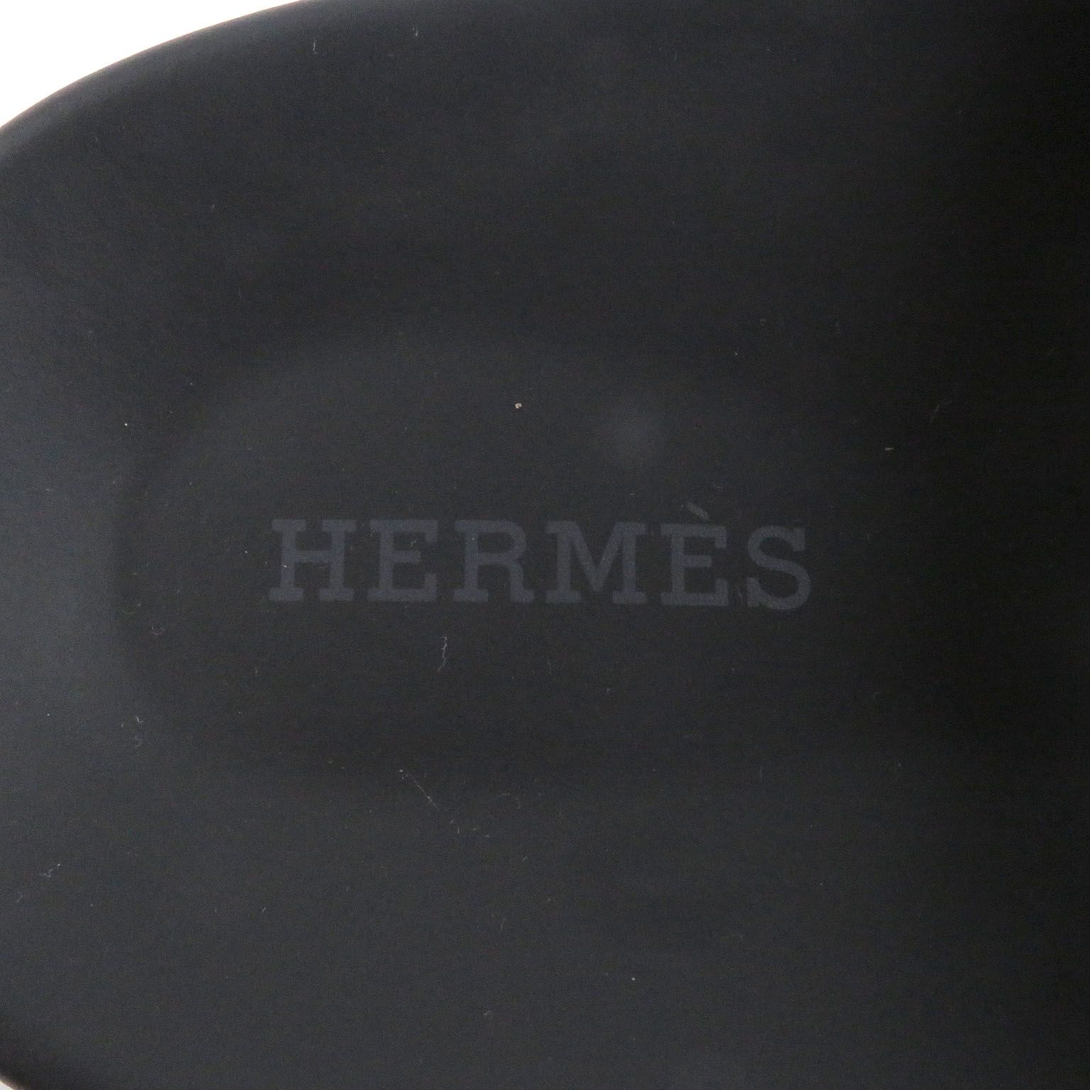  HERMES エルメス シプレ ヴォーエプソン Hロゴデザイン シャワーサンダル スライドサンダル エトゥープ 41.5 箱 保存袋付き イタリア製 メンズ サンダル サンダル
