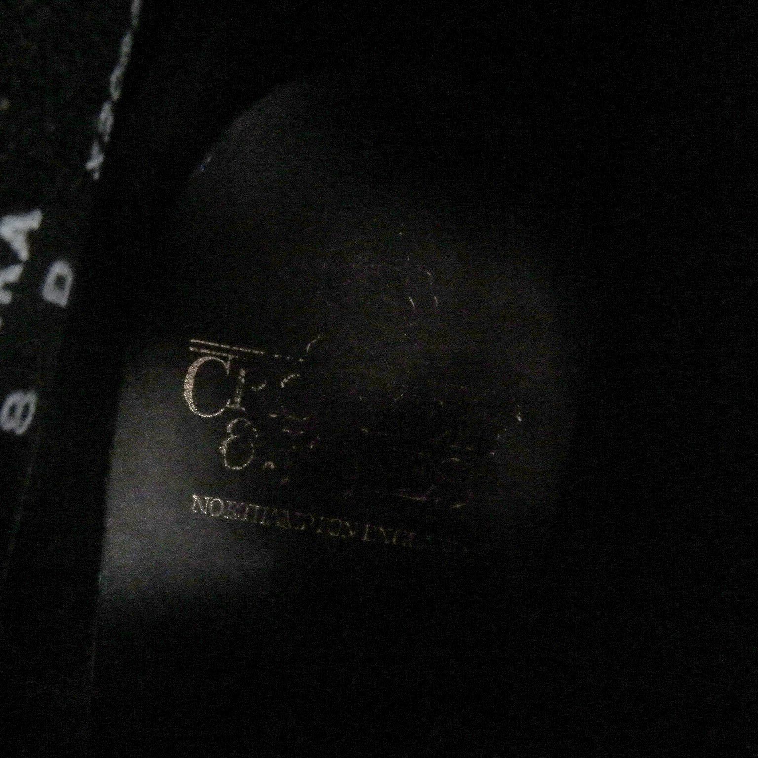  -JONES クロケットアンドジョーンズ 8489 CHUKKA スウェードレザー チャッカーブーツ アンクルブーツ ブラック 8 イングランド製 メンズ その他 ブーツ 革靴