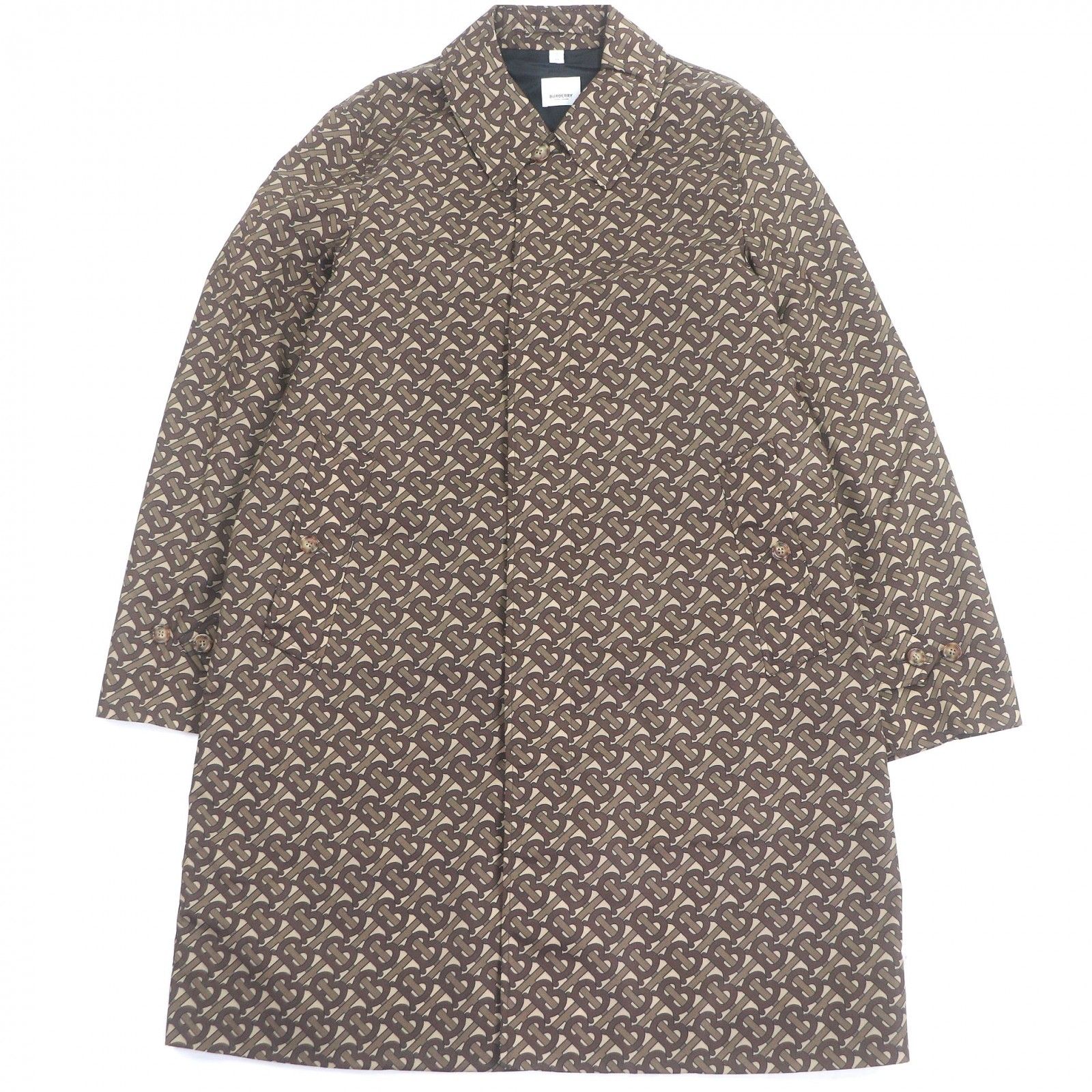 極美品✨BURBERRY バーバリー カシミヤ ステンカラーコート ロゴ総柄 極美品✨バーバリー カシミヤ100% ステンカラーコート 裏地ロゴ総柄