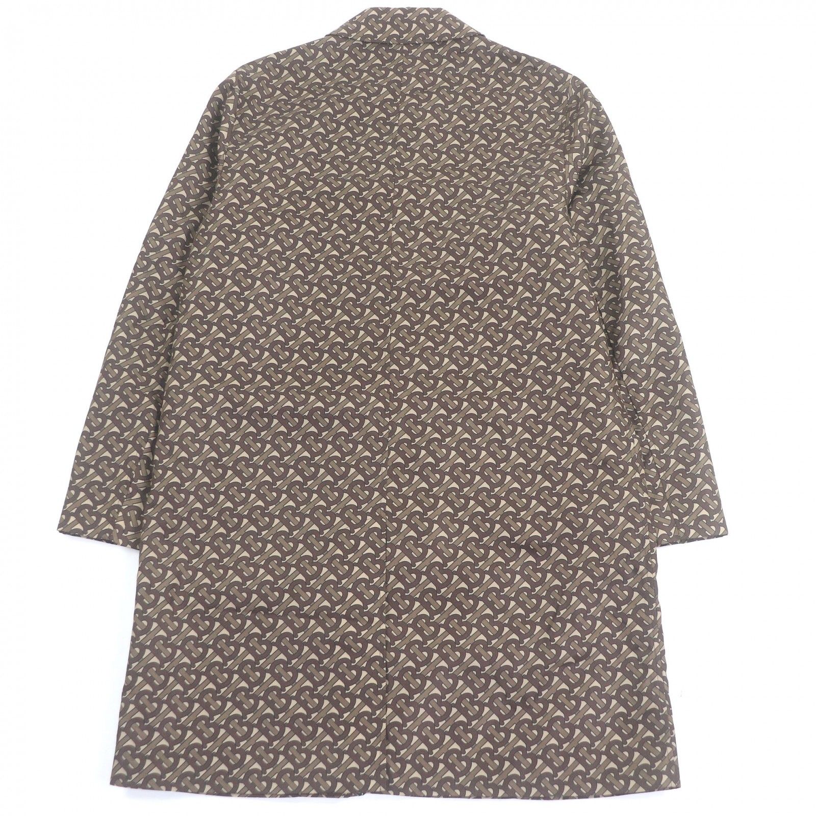 極美品□BURBERRY バーバリー 8018265 TBモノグラム 総柄 フライ