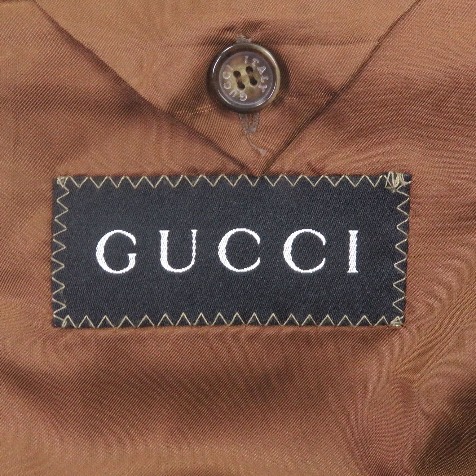 極美品□GUCCI グッチ ヴィンテージ トムフォード初期 チェック柄 ロゴ