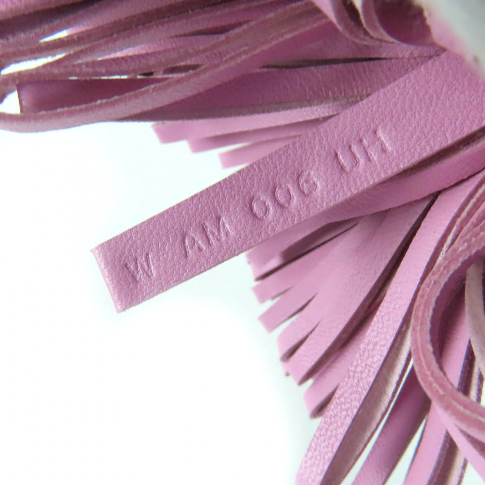  HERMES エルメス カルメン アニョーミロ モーヴシルベストル バッグチャーム キーホルダー W刻印 き フランス製 レディース キーホルダー キーリング 小物