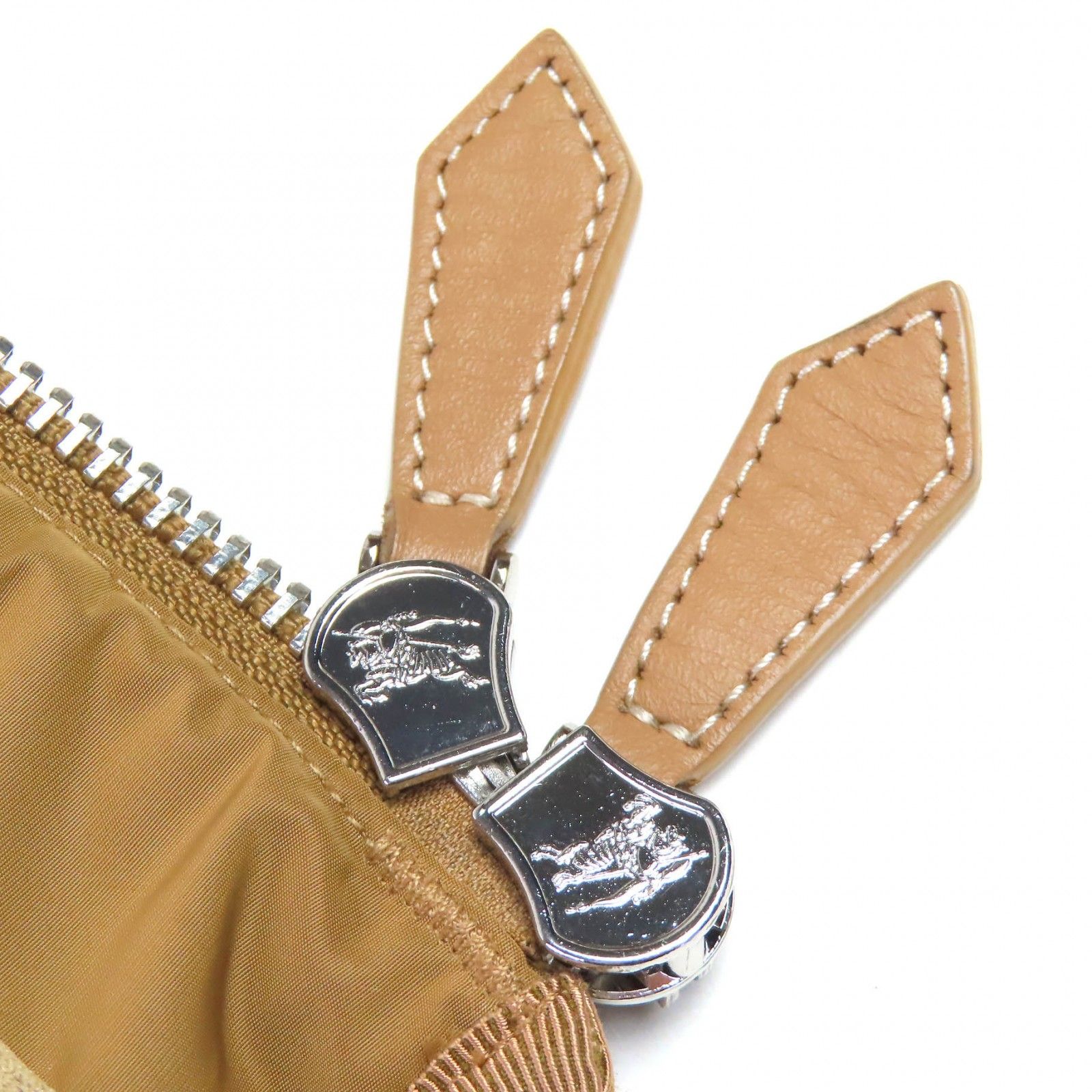 極美品△BURBERRY バーバリー 8045555 ロゴエンブレム ボアフリース