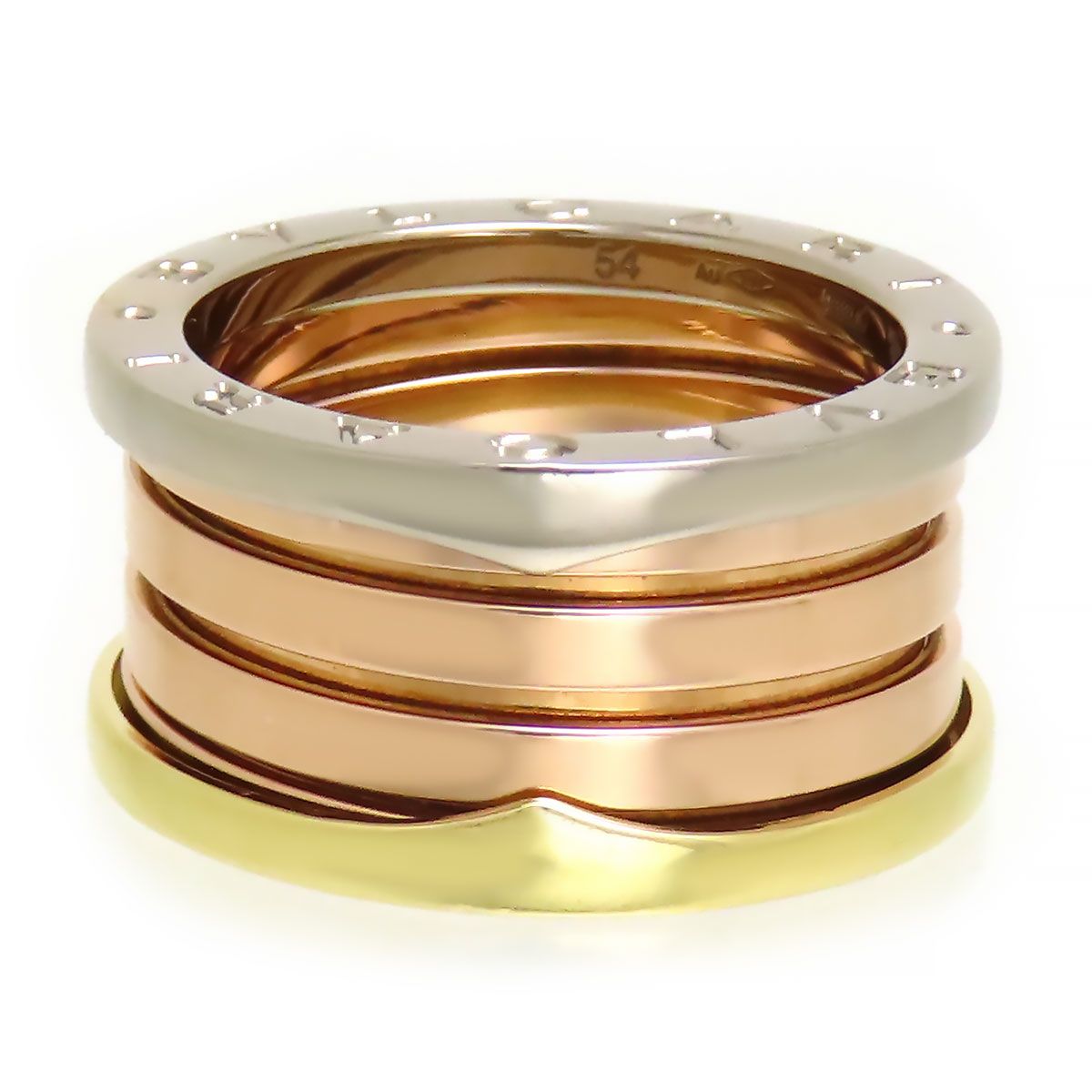 ブルガリ ビーゼロワン パーフェクトミステイク リング M #54 Au750