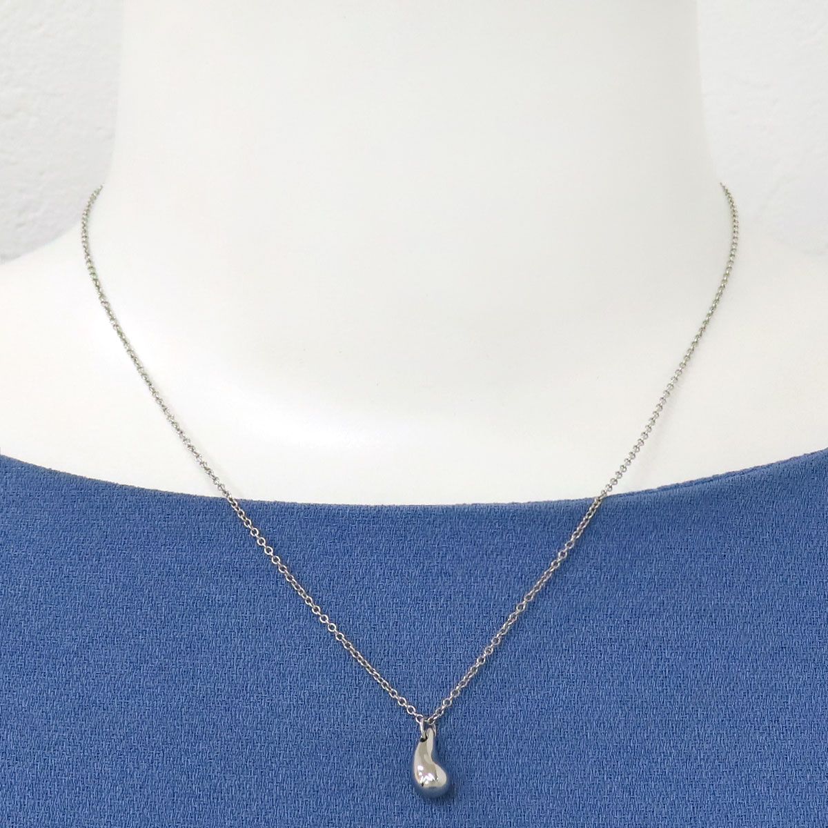 ティファニー ティアドロップ ネックレス PT950 レディース TIFFANY&Co