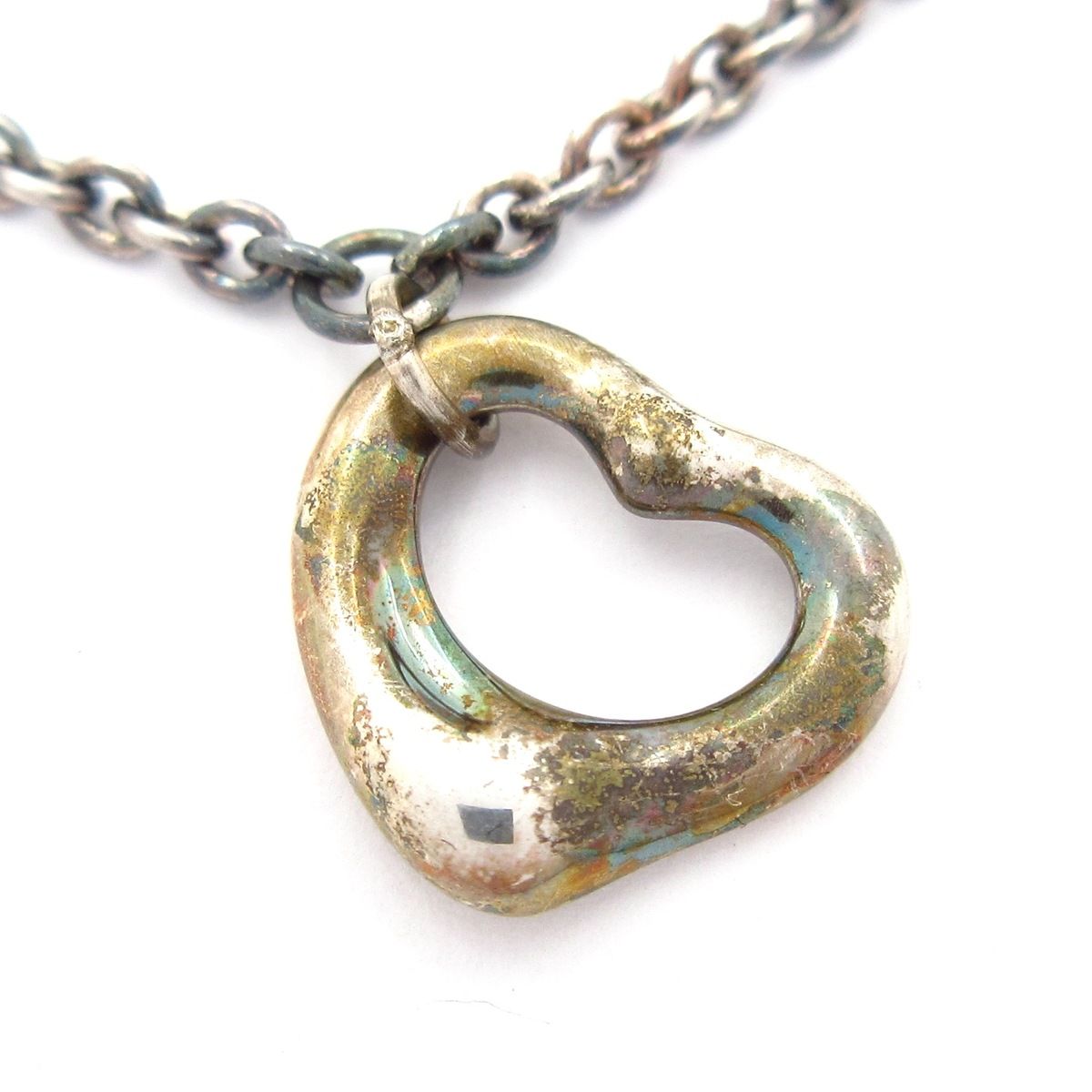 TIFFANY Co ティファニー ブレスレット オープンハート シルバー