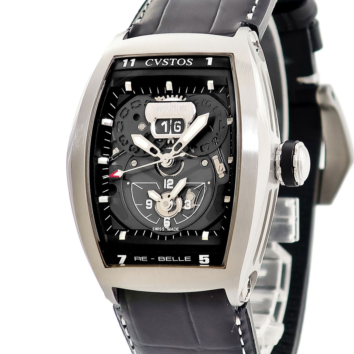 クストス 腕時計 CVT-RB-TW-T 鑑定済み ブランド