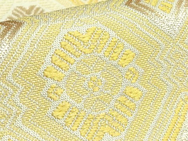 平和屋本店●極上　龍村美術織物　たつむら　六通柄　本袋帯　吉祥唐草文　金銀糸　逸品　DZAB5756kh6 平和屋本店□極上 龍村美術織物 たつむら錦 六通柄 本袋帯 唐織 吉祥