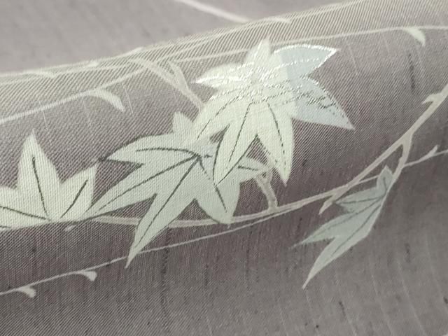 暈し染め 紫苑色地