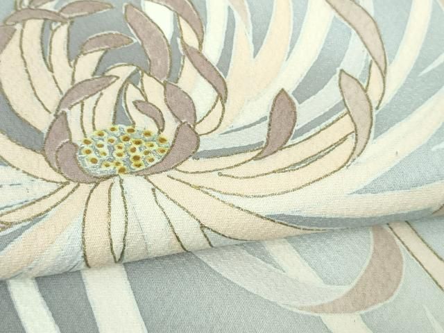 淡藤色地 暈し染め