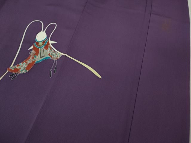 平和屋本店○極上 世界的人形師 辻村寿三郎 ジュサブロー 振袖 兎と亀