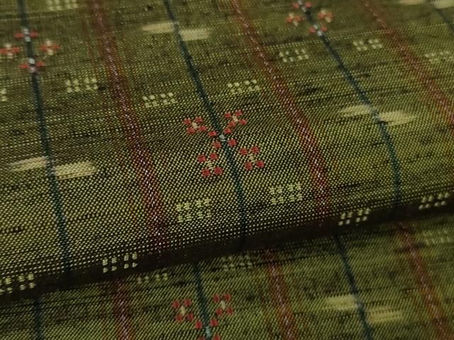 読谷山花織 紬地