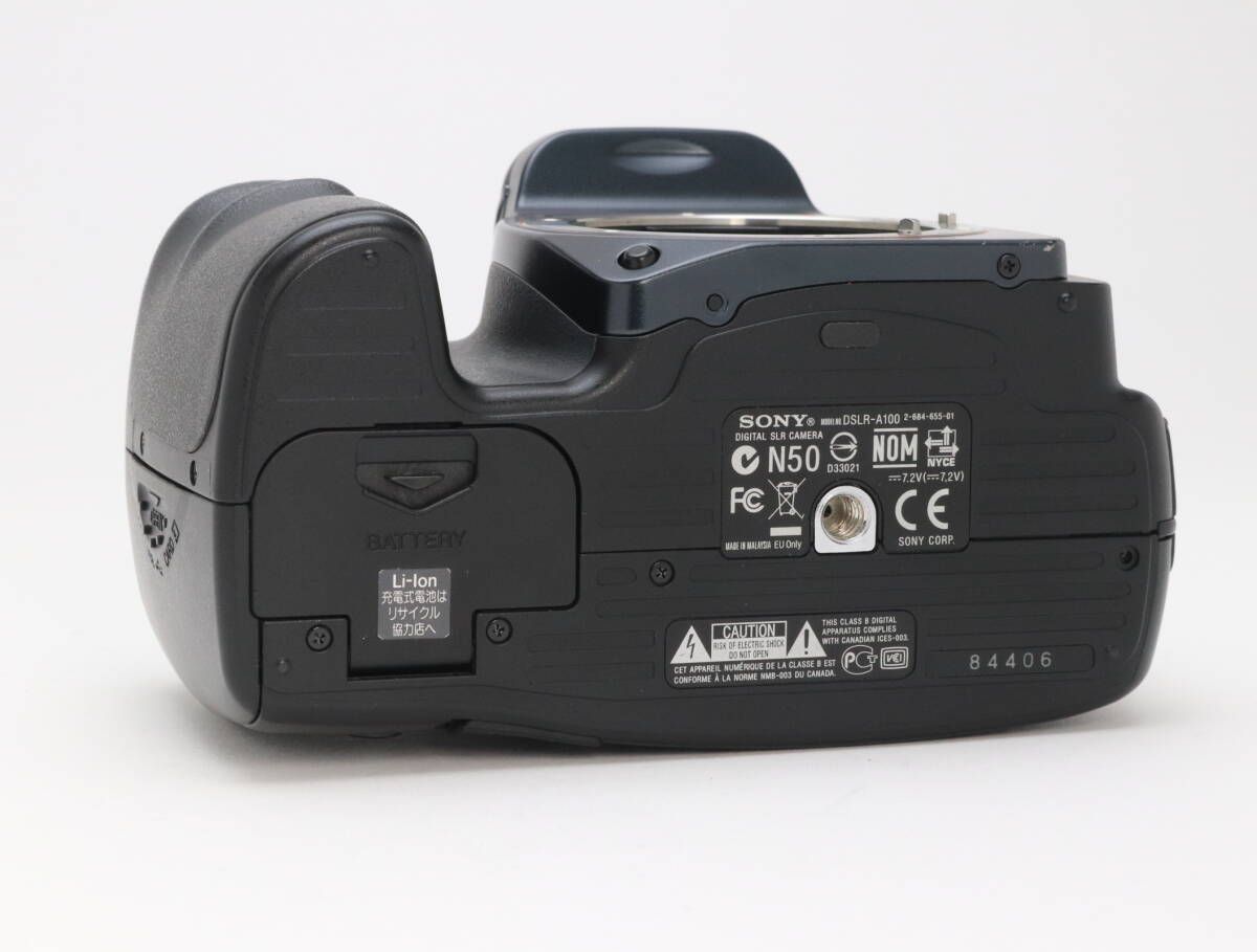 B (並品) SONY ソニー α100 DSLR-A100 DT 18-70mm レンズキット