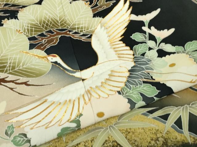 平和屋本店○極上 お引きずり・お引き摺り・引き振袖 和装 結婚式 舞妓