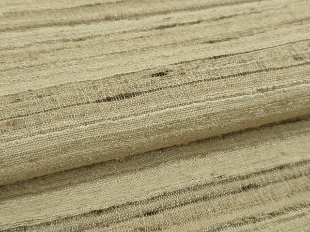  上 京都染織メーカー 貴久樹謹製 野蚕糸 ギッチャー 手紡糸 証紙付き kh 6 紬 着物