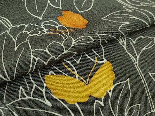 鬼しぼ縮緬 たとう紙付き