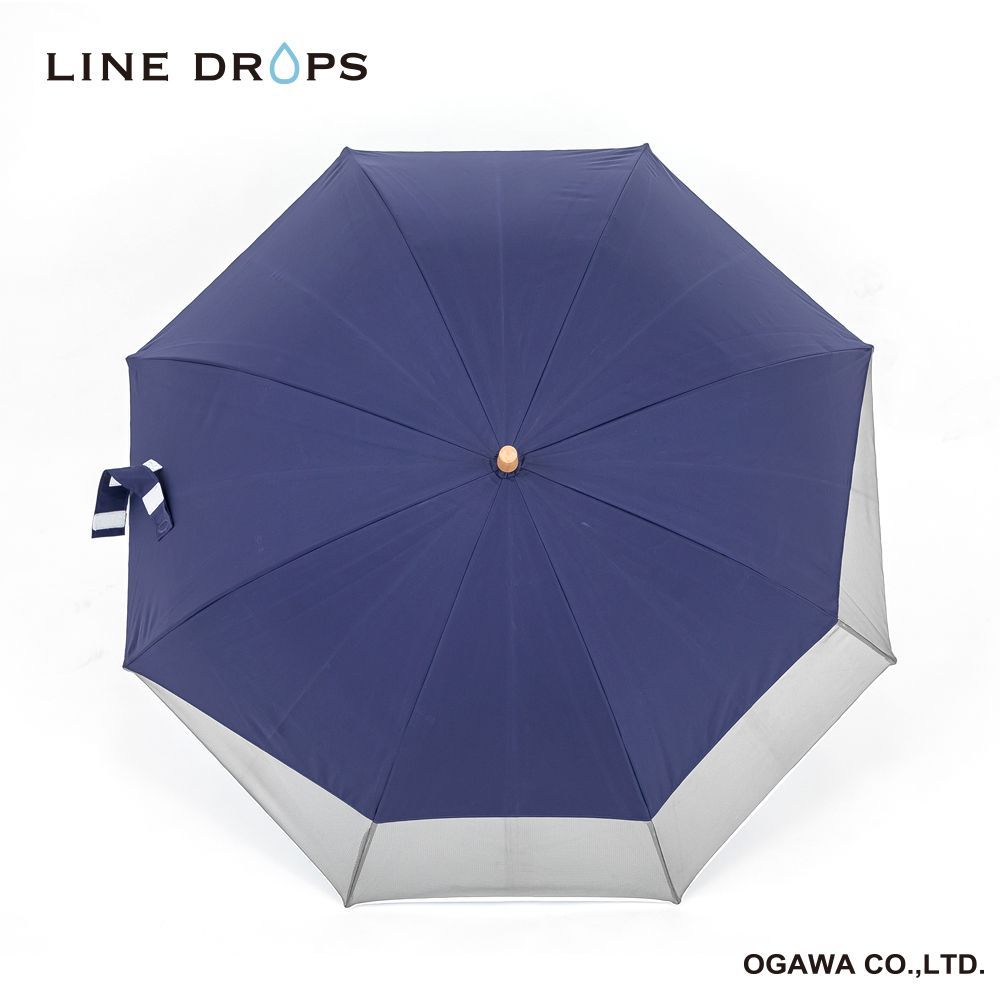 キッズメッシュ付き日傘