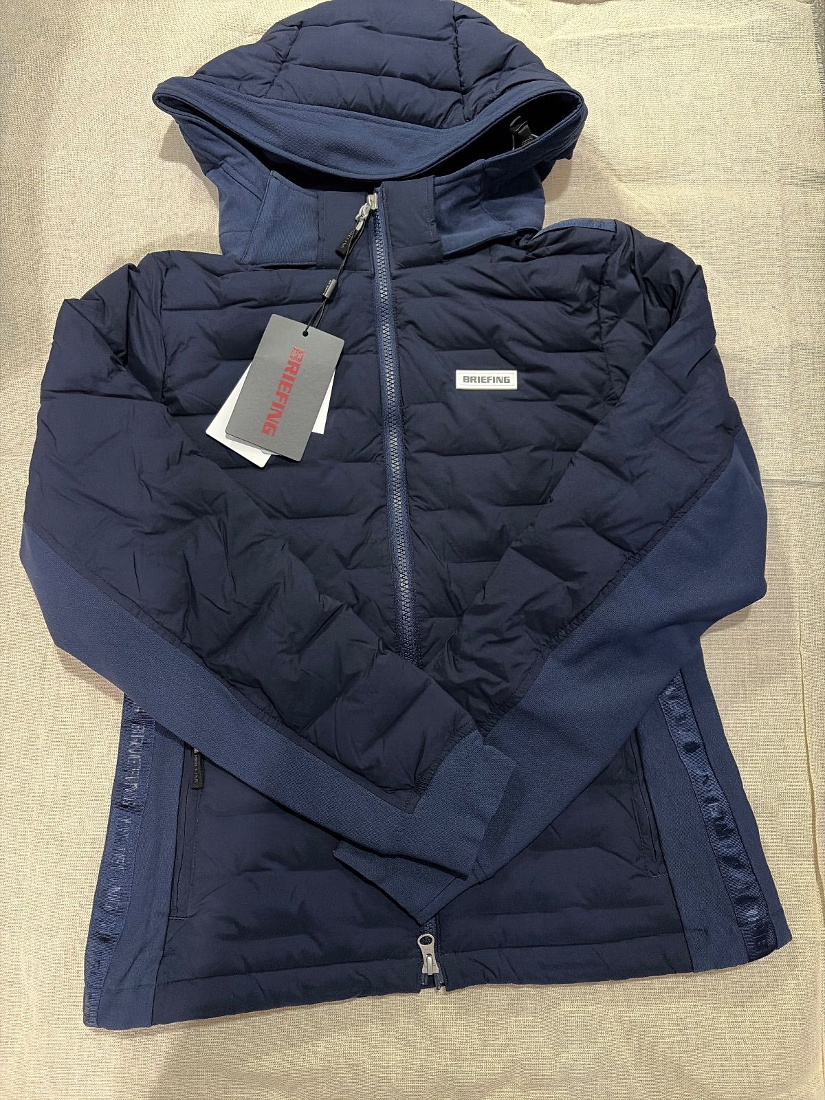 ラスト1 新品タグ付 ブリーフィング ハイブリッドダウンパーカー