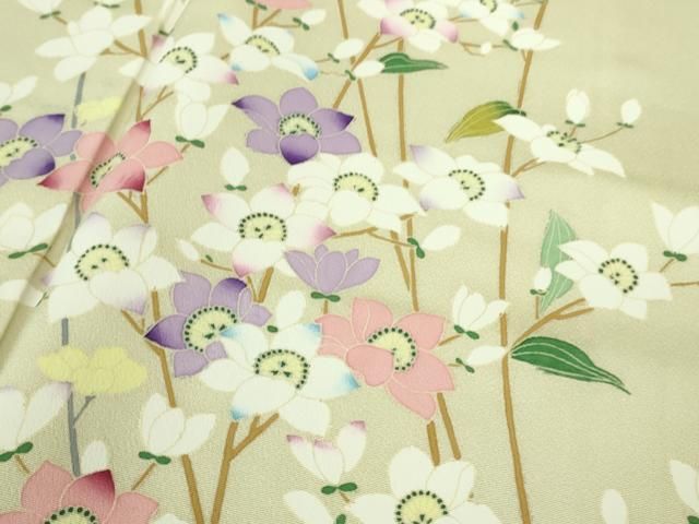 薄い女郎花色地 kh