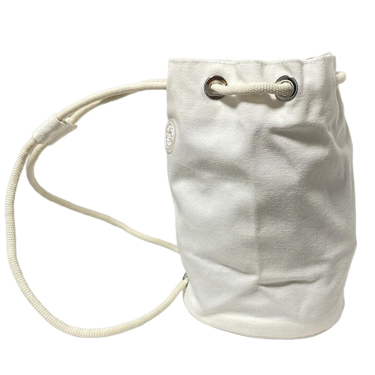 HERMES エルメス ワンショルダーバッグ - 白 コットン