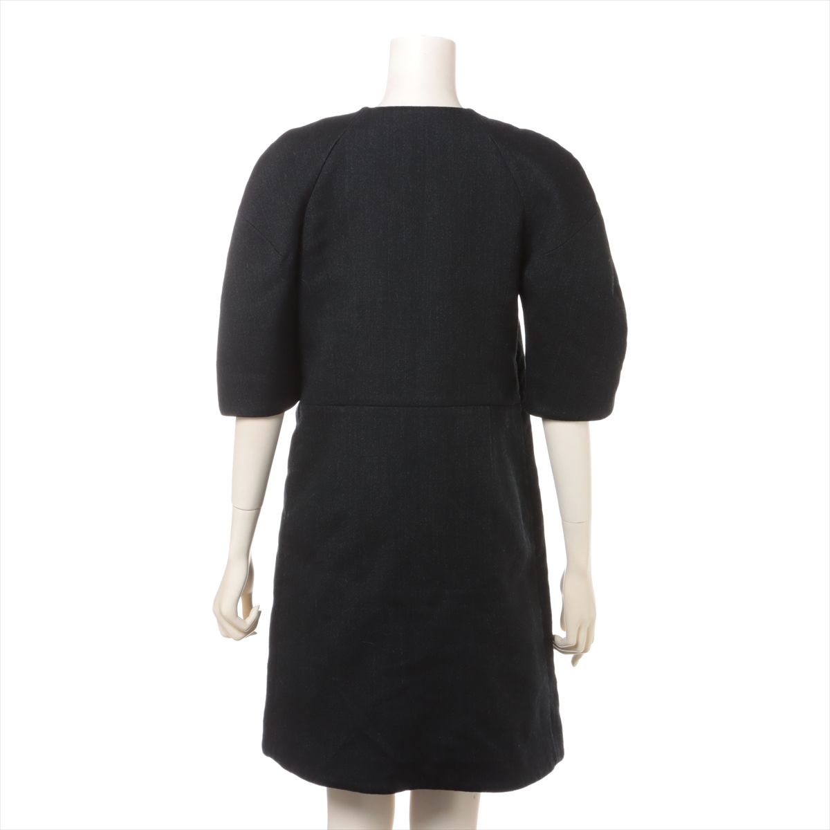 マルニ フ ワンピース アパレル 服 おしゃれ フォーマル ネイビー 38 Sサイズ レディース MFT 1023-E 45