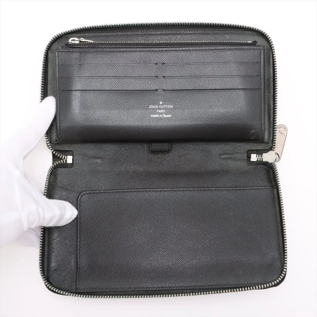 ルイヴィトン ダミエ グラフィット ジッピー オーガナイザー N63077