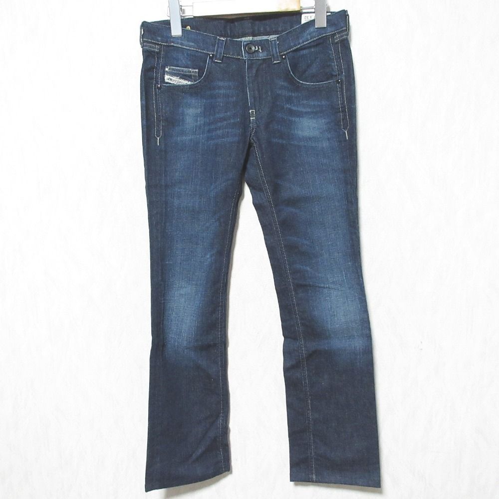 美品 DIESEL ディーゼル DOOZY ストレッチ ブーツカット デニムパンツ