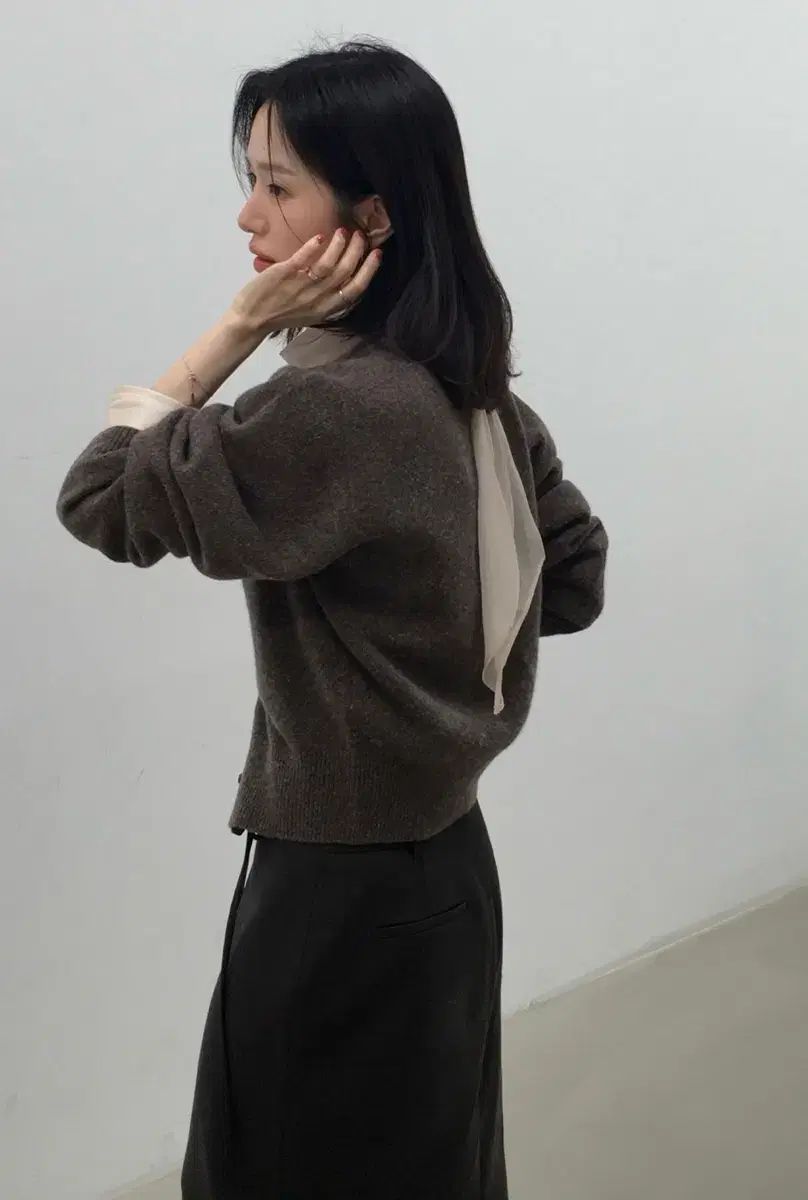  ラメレイ ホールガーメント ベイビー アルパカ パーカ 長袖 カーディガン ボレロ アンサンブル