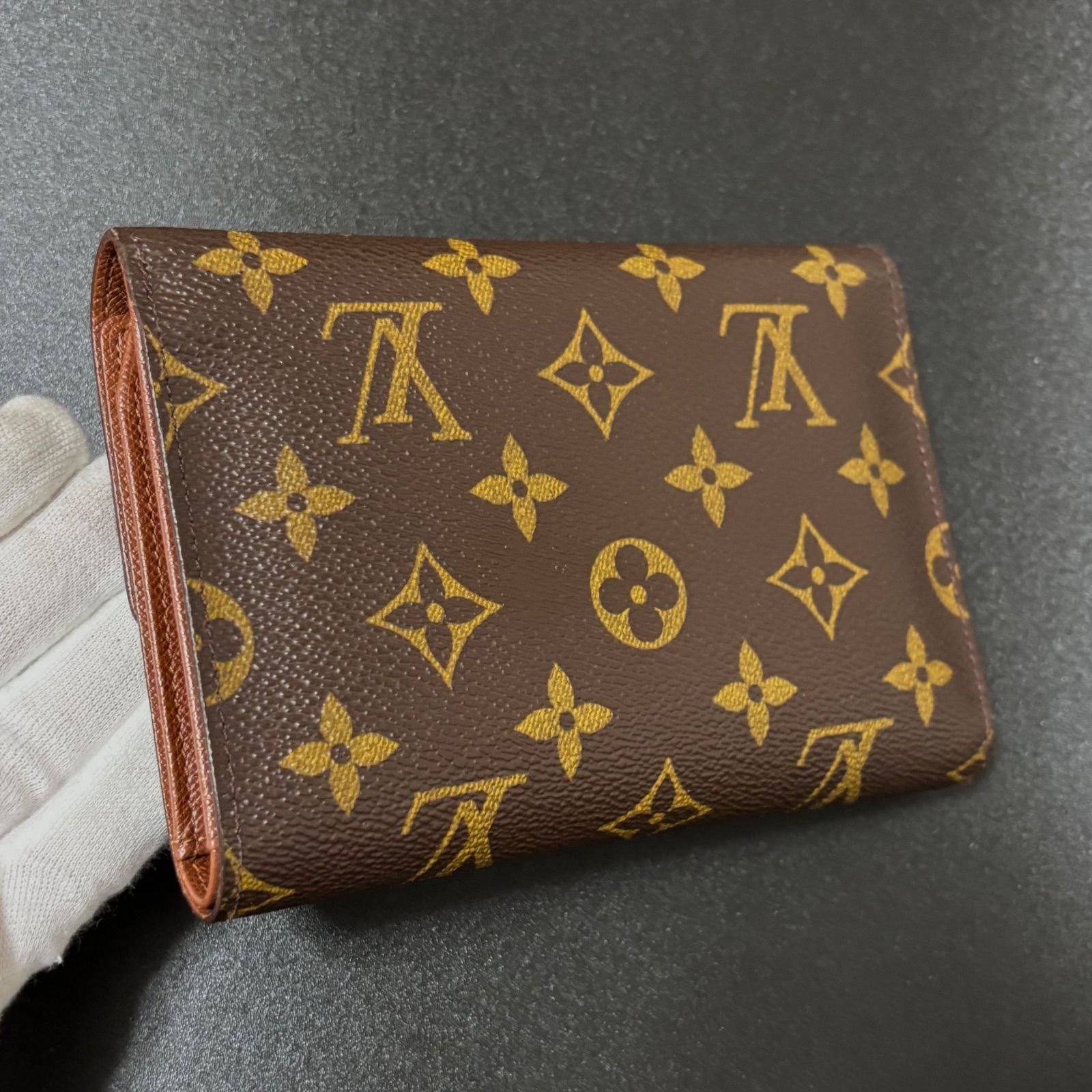 ✨ルイヴィトン✨ポルト トレゾール エテュイ パピエ✨モノグラム✨3つ折り財布✨ ルイヴィトン ポルト トレゾール エテュイ パピエ モノグラム 三つ折り