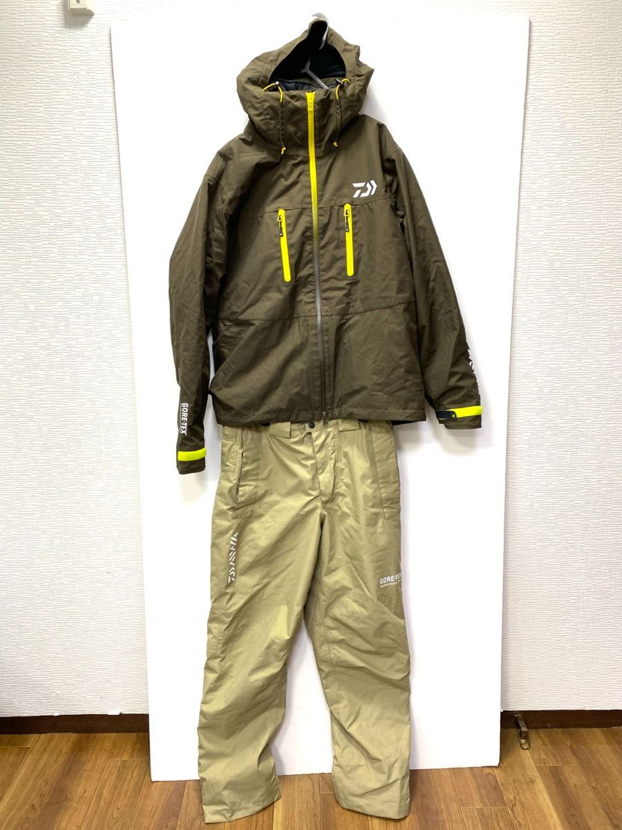 DAIWA ダイワ ウィンタースーツ DW-1201 ベージュ SIZE M GORE-TEX