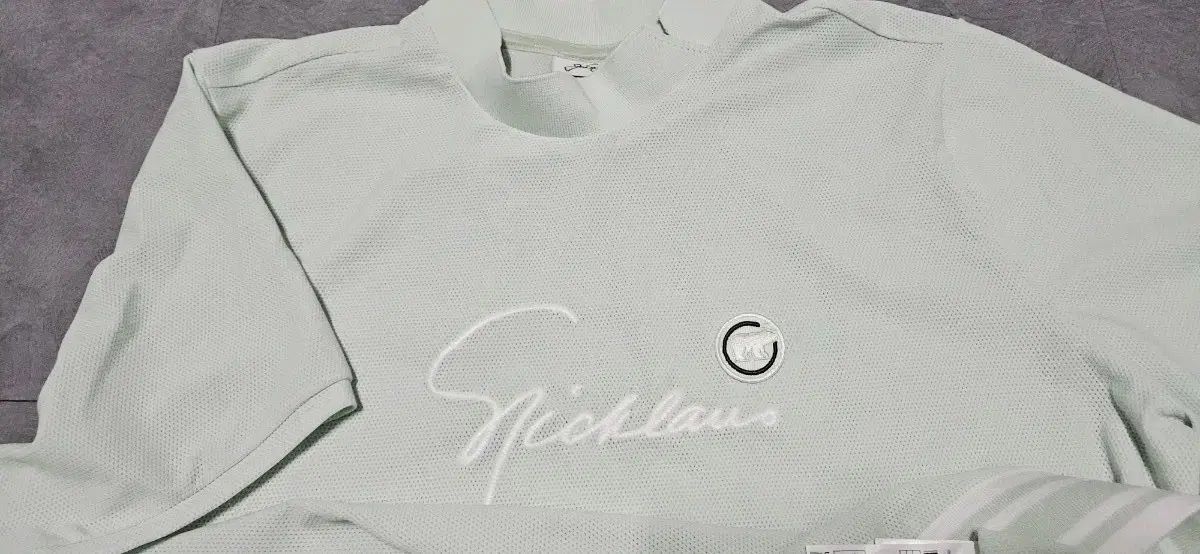 잭니클라스 ゴルフ ミント色 メッシュ ポロTシャツ レディース 105