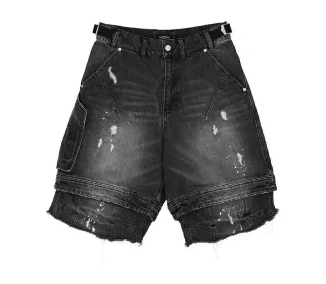 FAR FROM WHAT レイヤード ウォーク ショーツパンツ 2