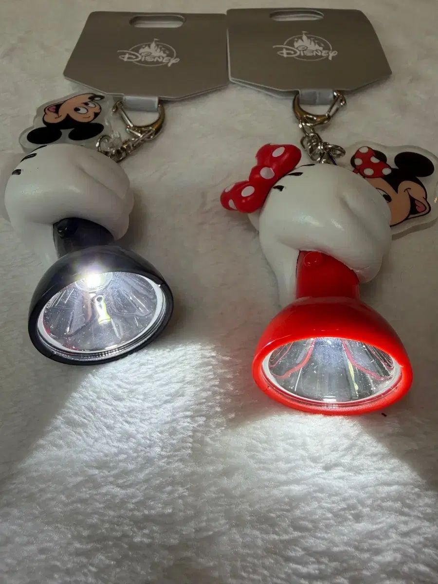  Disney STORE JAPAN ミッキー ミニ 懐中電灯 キーホルダー セット その他 フィギュア