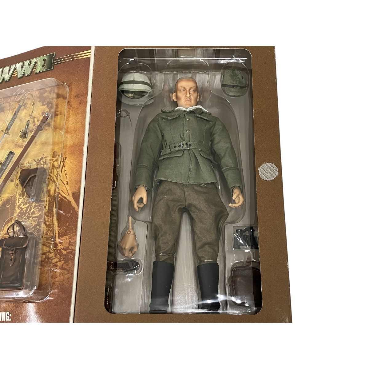 日本軍　陸軍　将校 軍服　ミリタリーフィギュア　中川三郎 中古　パーツ有り タカラ ELITE FORCE WW2 WWII 1/6 大日本帝国陸軍 中川三郎少佐