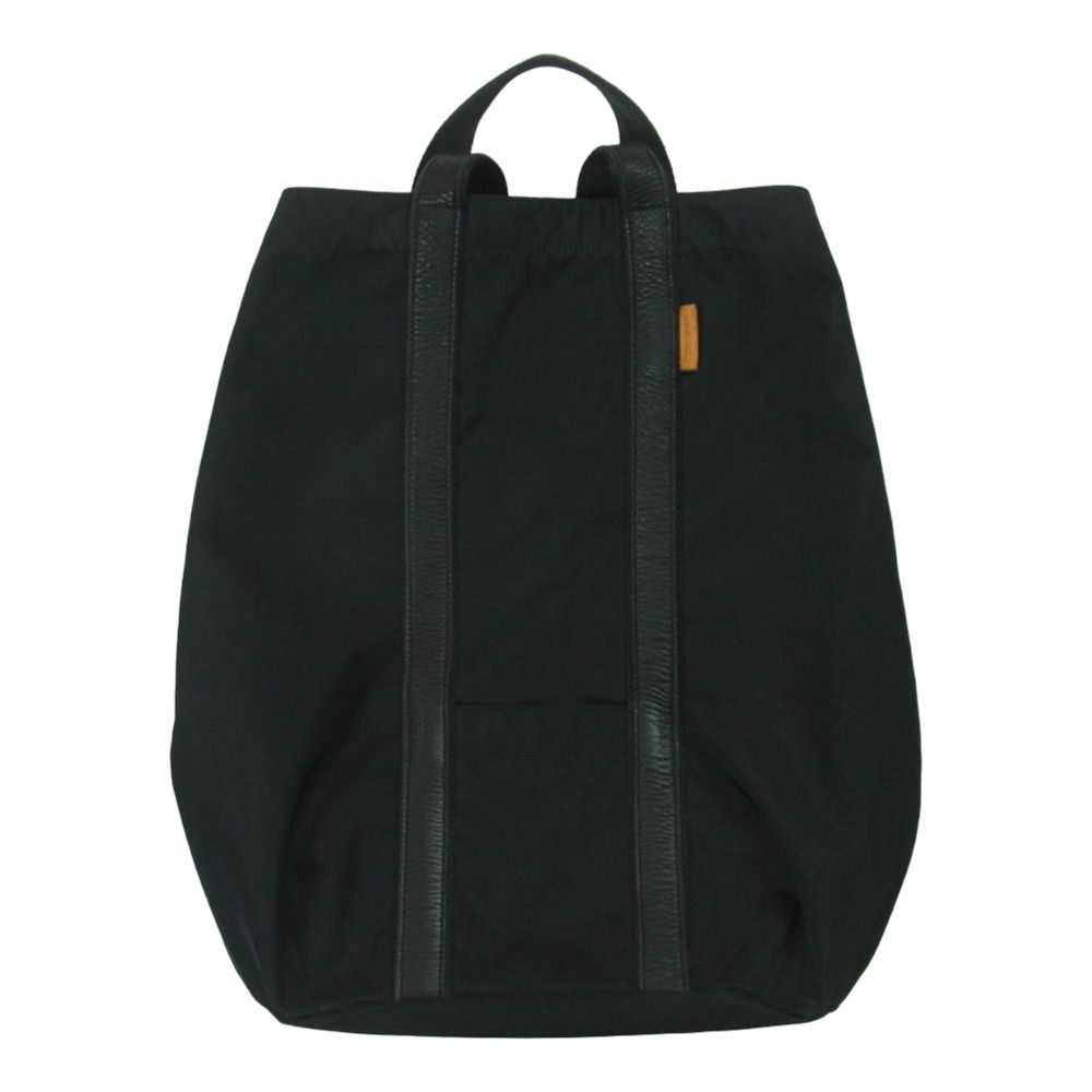Hender Scheme エンダースキーマ tape sack レザー ナイロン 2 WAY トートバッグ リュックサック バックパック ブラック系